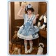 Twin Bears Antique Navy Bear Low Waist OP and Set(2nd Pre-Order/3 Colours/Full Payment Without Shipping)